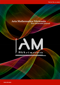 Acta Mathematica Nitriensia