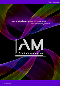 Acta Mathematica Nitriensia